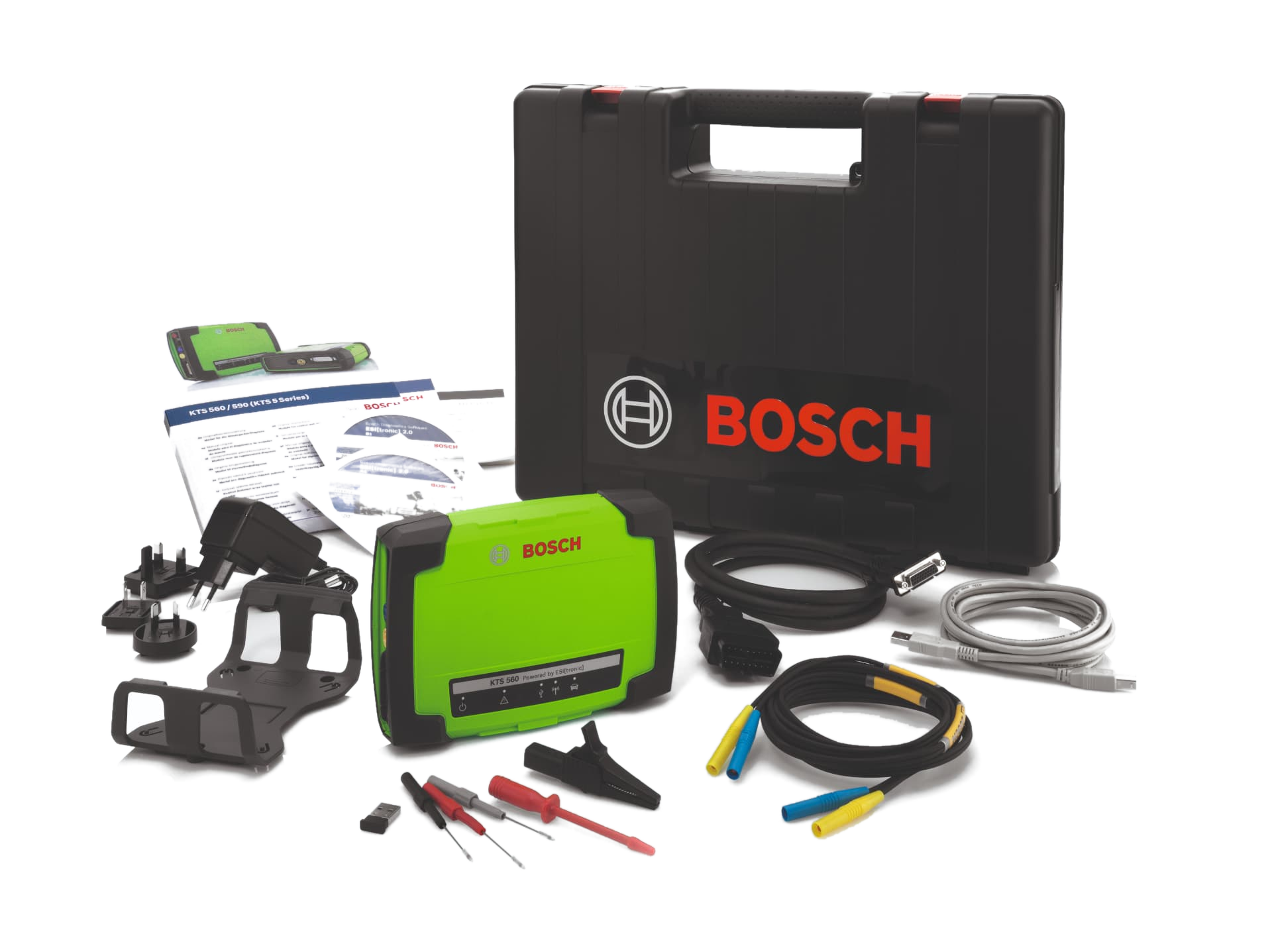 Scanner Bosch KTS 560 com maleta de transporte